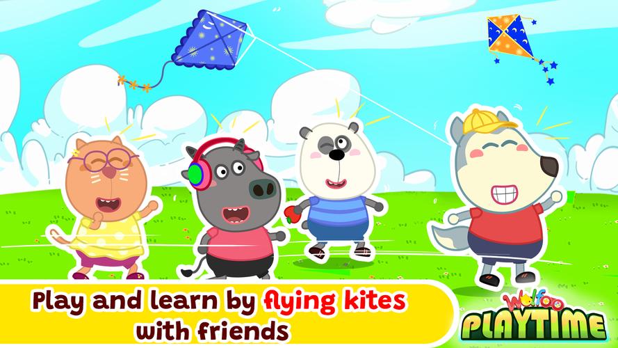 Wolfoo Playtime School Stories應用截圖第1張