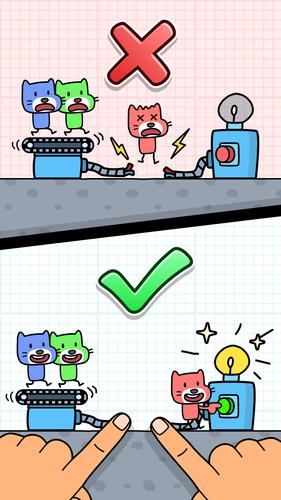 Brain cat: tricky puzzles 스크린샷 1