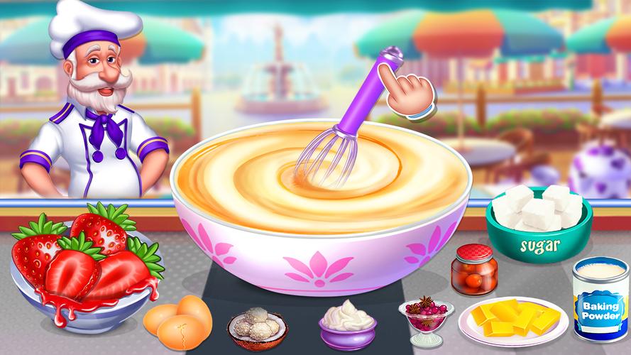 Ice Cream Cone Maker Cupcake Ảnh chụp màn hình 0