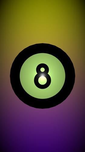 Magic 8 Ball Live Wallpaper 3D Tangkapan skrin 3
