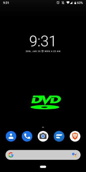 Bouncing DVD Screensaver Live Скриншот 0