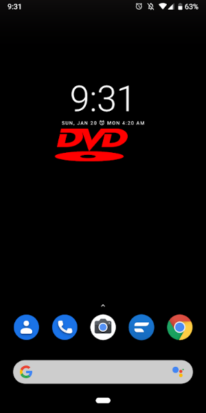 Bouncing DVD Screensaver Live Скриншот 2