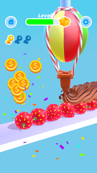 Perfect Cream: Icing Cake Game應用截圖第1張