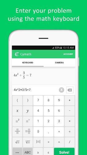 Cymath - Math Problem Solver Screenshot 2