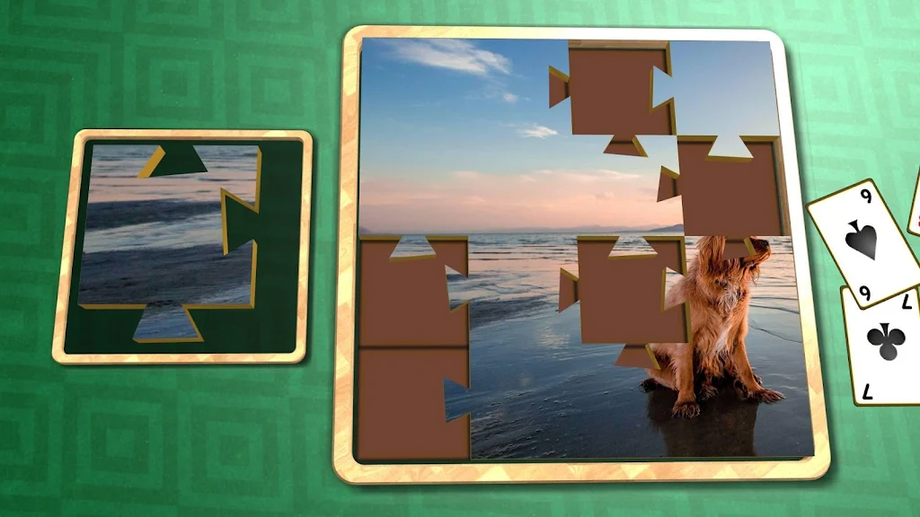 Jigsaw Solitaire - Dogs ဖန်သားပြင်ဓာတ်ပုံ 1