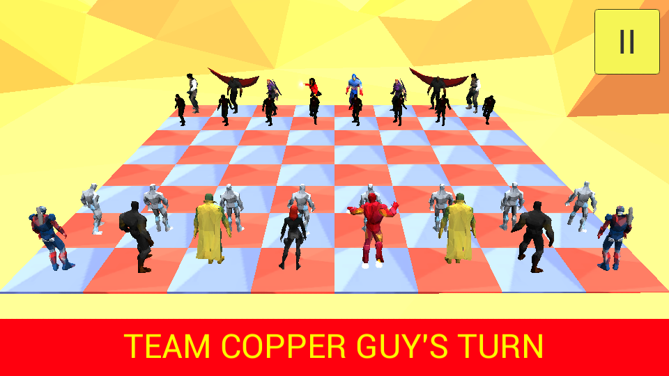 3d Super Hero Chess ဖန်သားပြင်ဓာတ်ပုံ 0