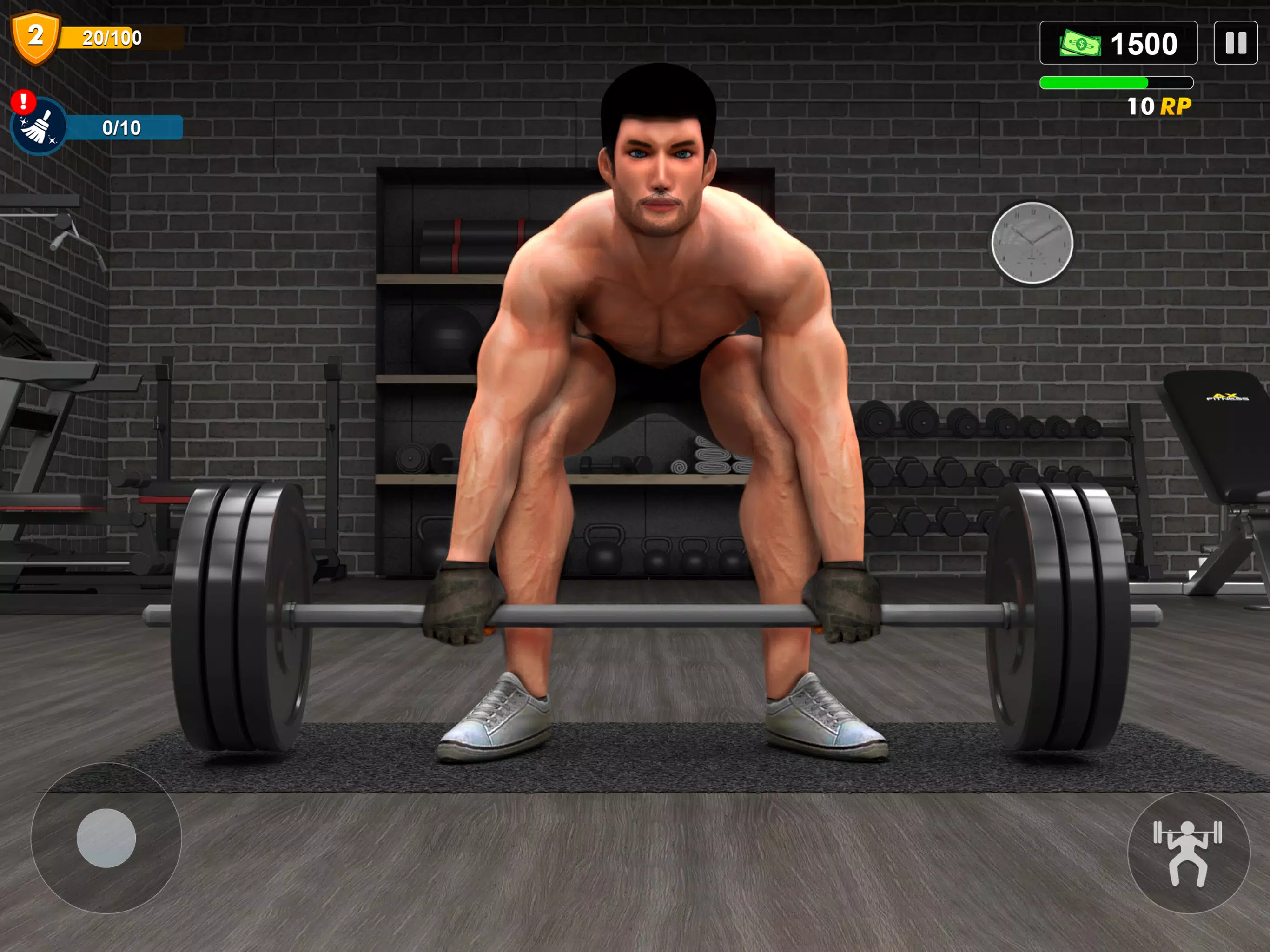 Workout Gym Simulator Game 24 Capture d'écran 3