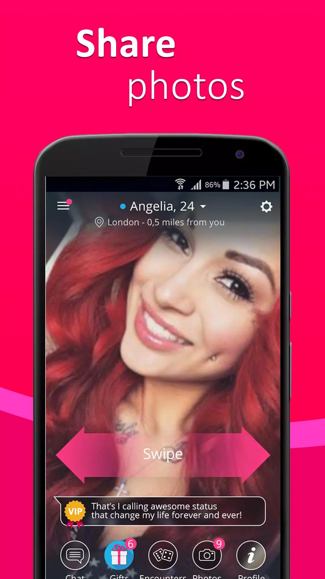 Meet4U - Chat, Love, Singles!应用截图第1张