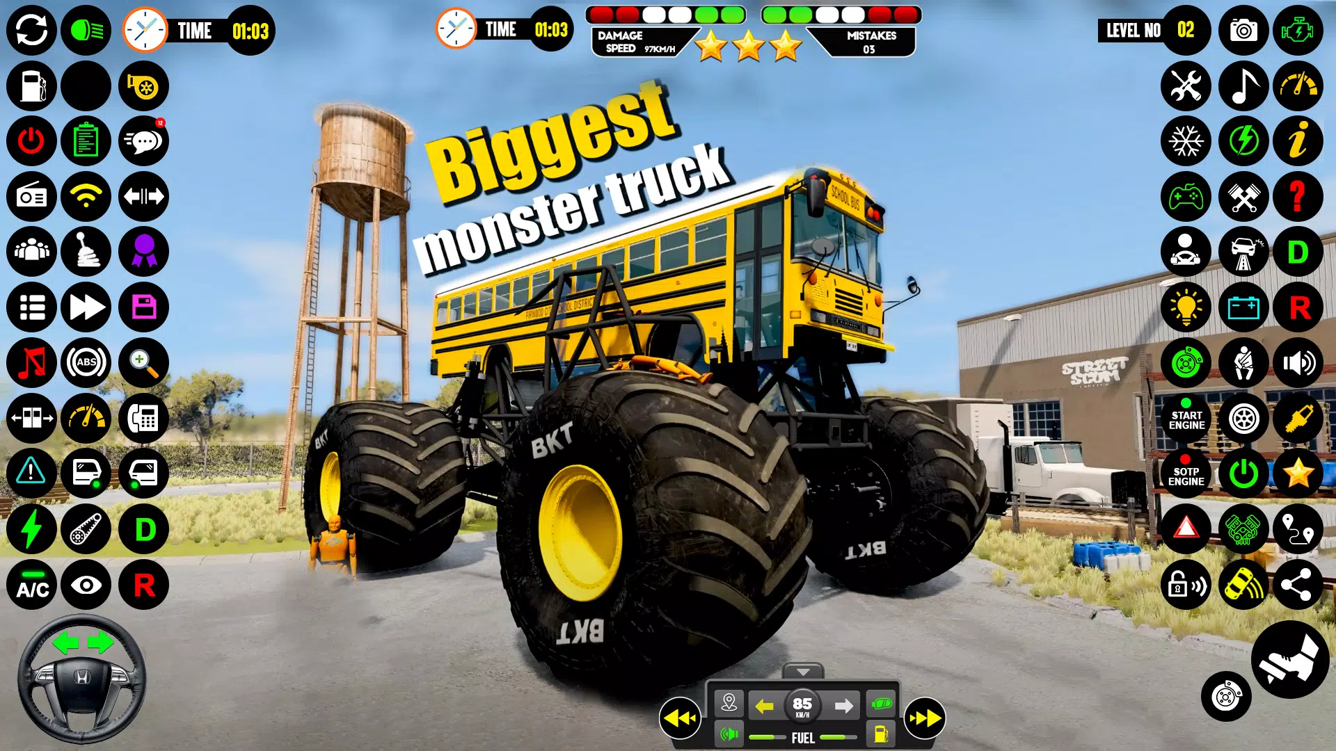 4x4 Monster Truck Game - Derby 스크린샷 2