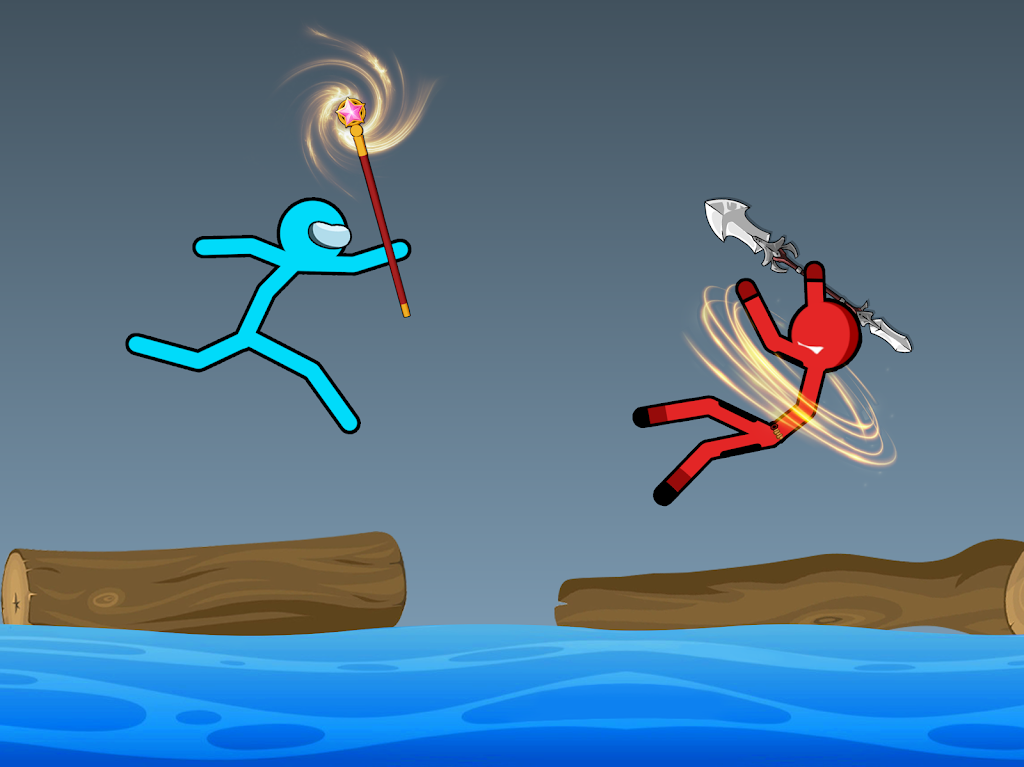 Stick-man Clash Fighting Game Zrzut ekranu 0