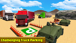 Truck Parking Truck Games ဖန်သားပြင်ဓာတ်ပုံ 0