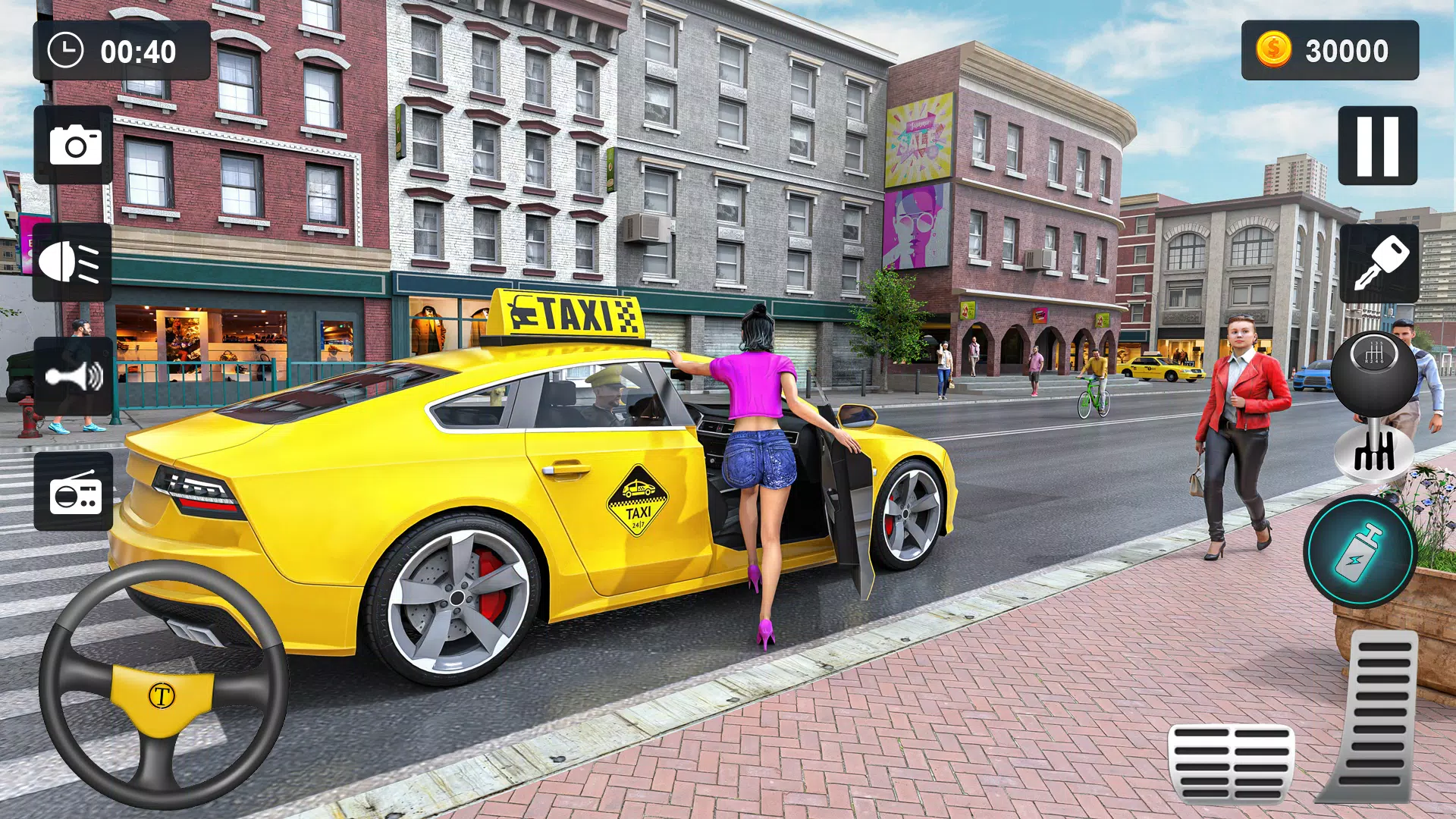 Taxi Simulator Capture d'écran 0