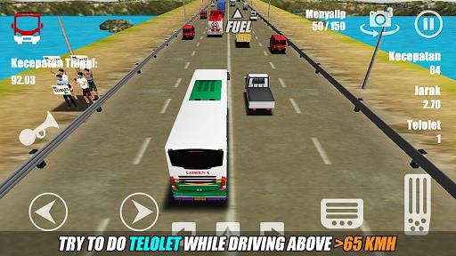 Telolet Bus Driving 3D Schermafbeelding 2