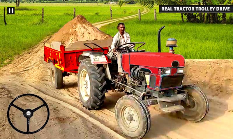 Tractor Trolley Cargo Tractor Ảnh chụp màn hình 1