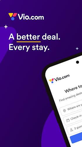 Schermata Vio.com: book hotel deals 0