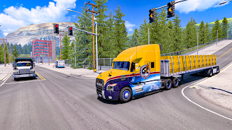 Truck Simulator : Trucker Game Captura de tela 2