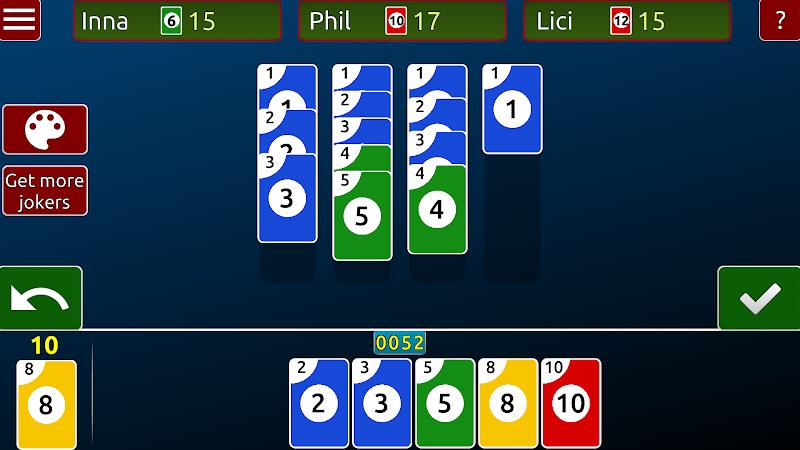 Skip 10 Solitaire Captura de tela 0