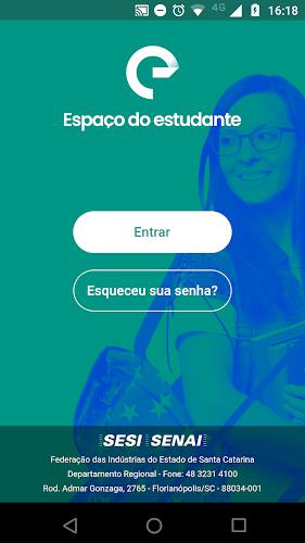 Espaço do Estudante SESI SENAI Capture d'écran 0