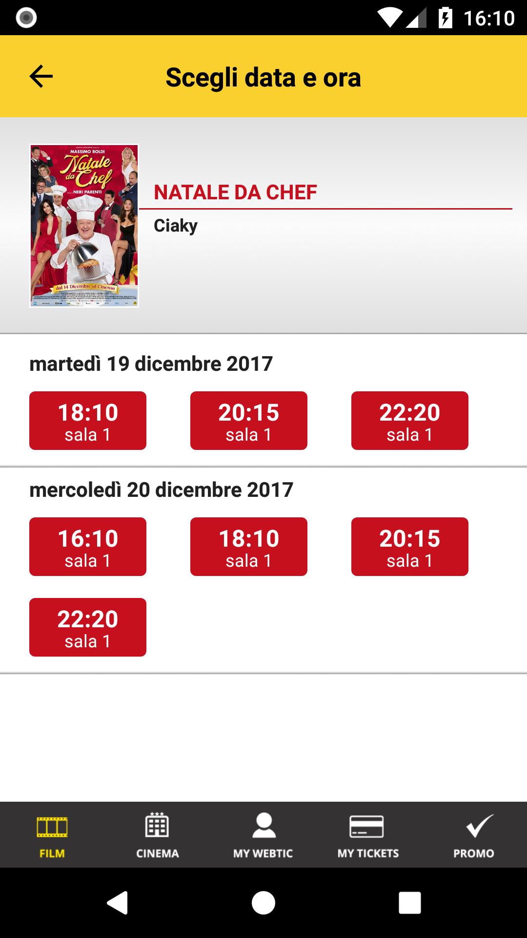 Webtic Ciaky Cinema Zrzut ekranu 2