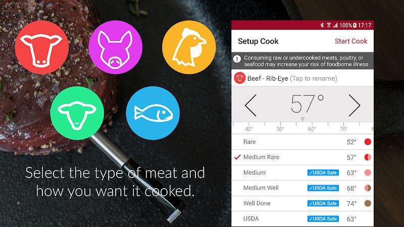 MEATER® Smart Meat Thermometer Ekran Görüntüsü 0