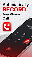 Auto Call recorder App Tangkapan skrin 0