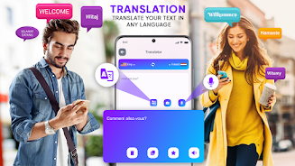 Translate - Voice Translator Tangkapan skrin 1