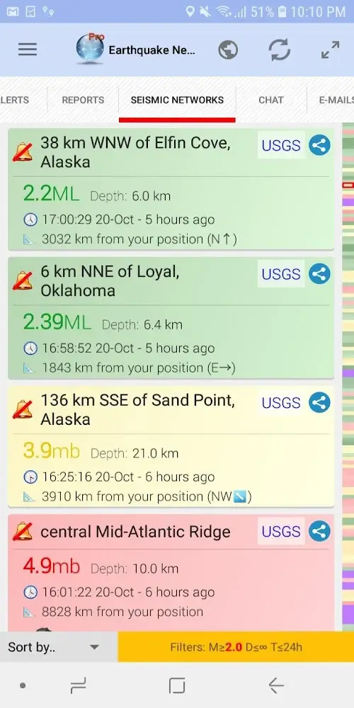 Earthquake Network PRO Capture d'écran 2