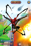 Spider Hero man Endless runner Schermafbeelding 0