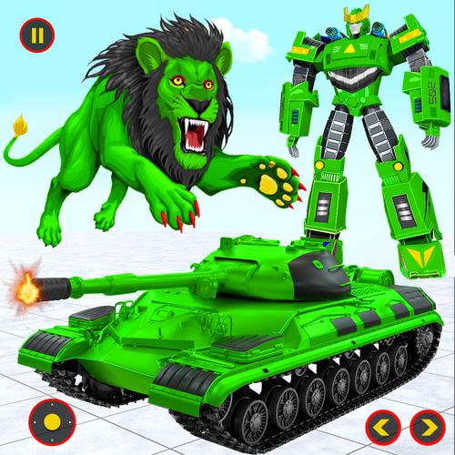 Army Tank Lion Robot应用截图第0张