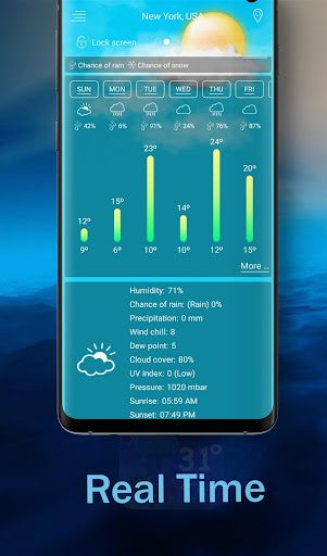 Weather and Radar Live Скриншот 0