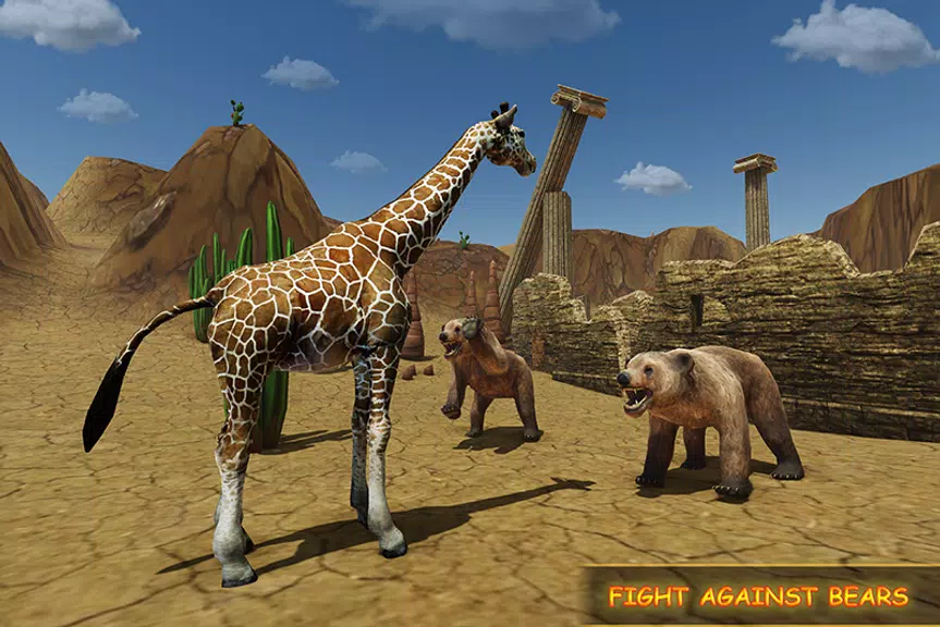 Schermata Giraffe Family Life Jungle Sim 2