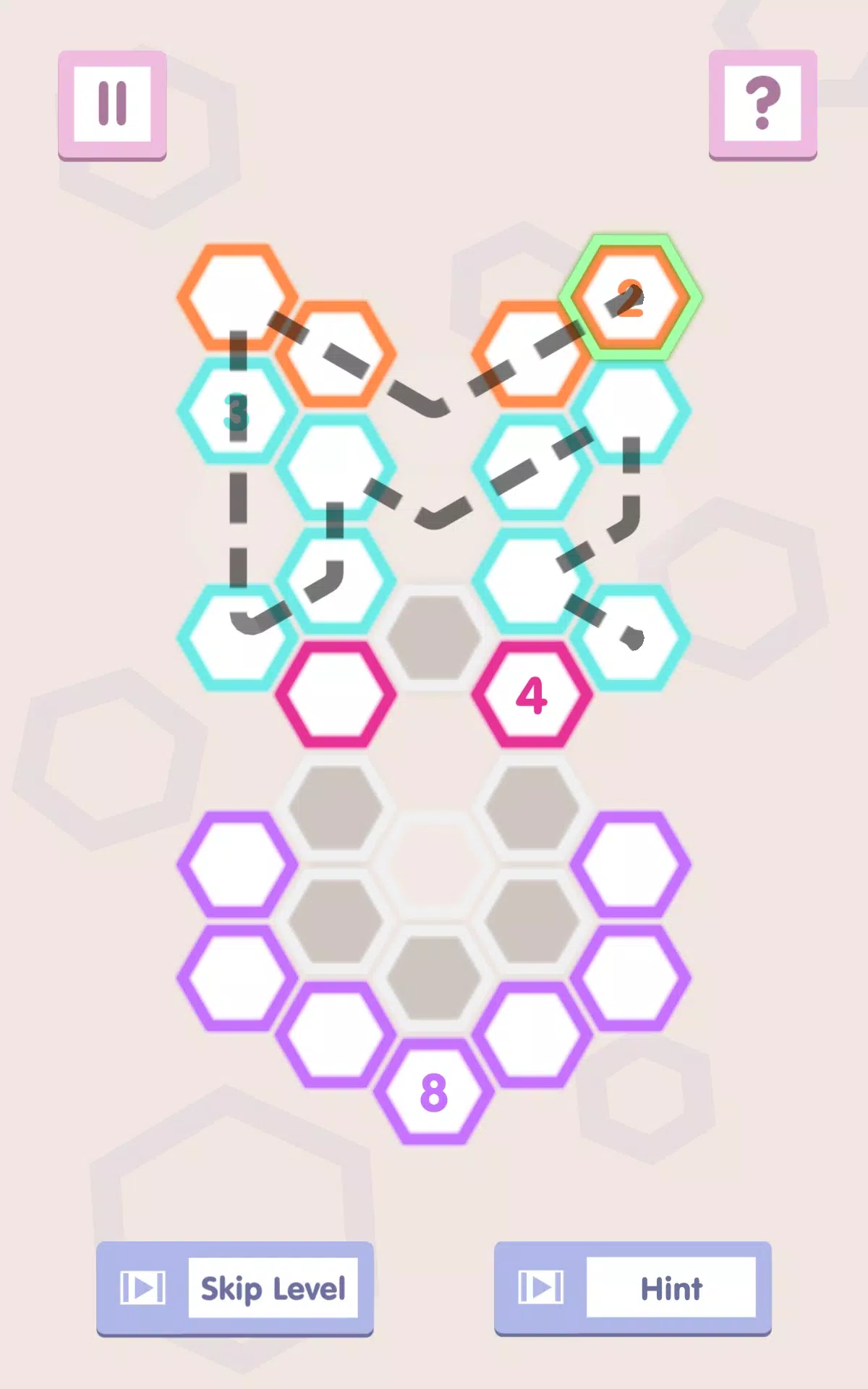 Number Path: Hexa Links 스크린샷 1