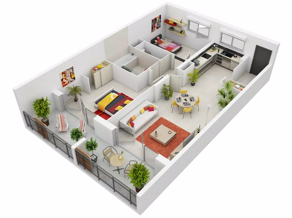 3D House Design 스크린샷 3
