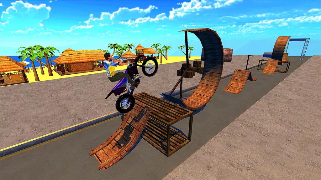 Racing Bike Stunts & Ramp Riding應用截圖第0張