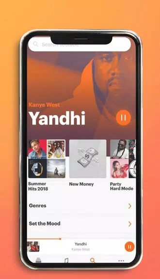 Musi Music Streaming Simple Overview स्क्रीनशॉट 1