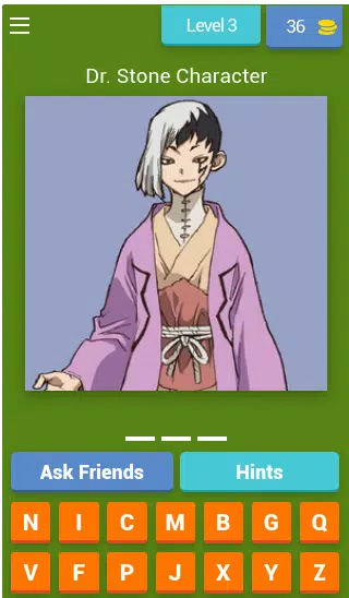 Schermata Dr Stone Quiz 3