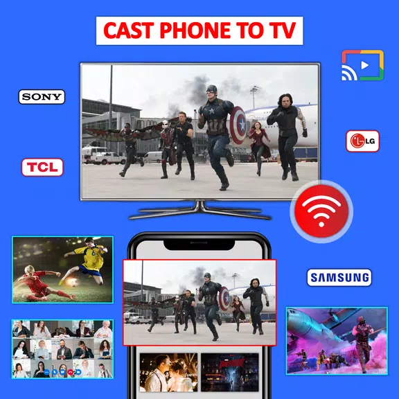 Cast Phone to TV, Chromecast Ekran Görüntüsü 0