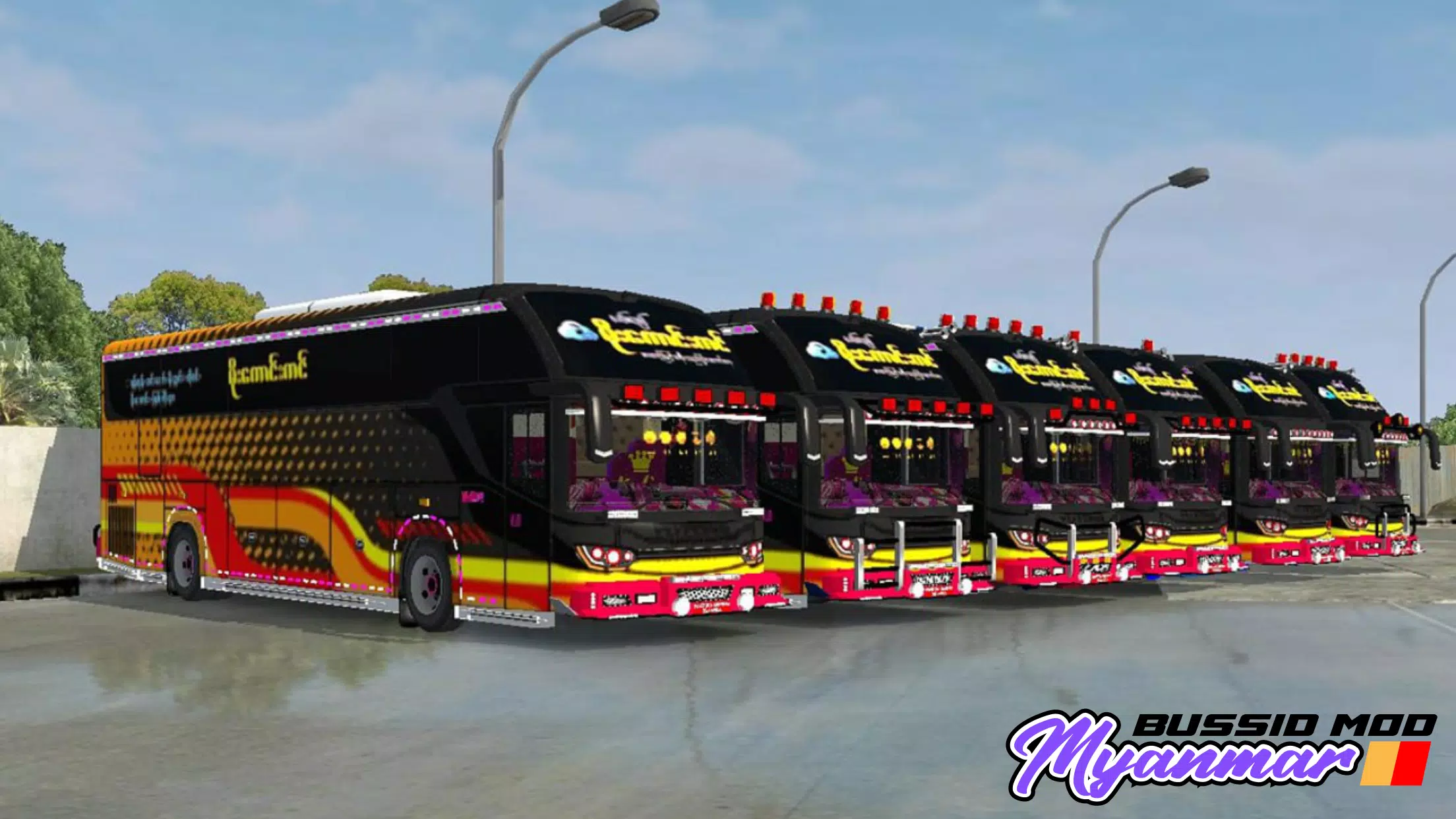 Mod Bussid Myanmar 스크린샷 0