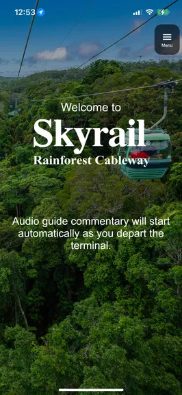 Skyrail audio interp. guide Captura de pantalla 1