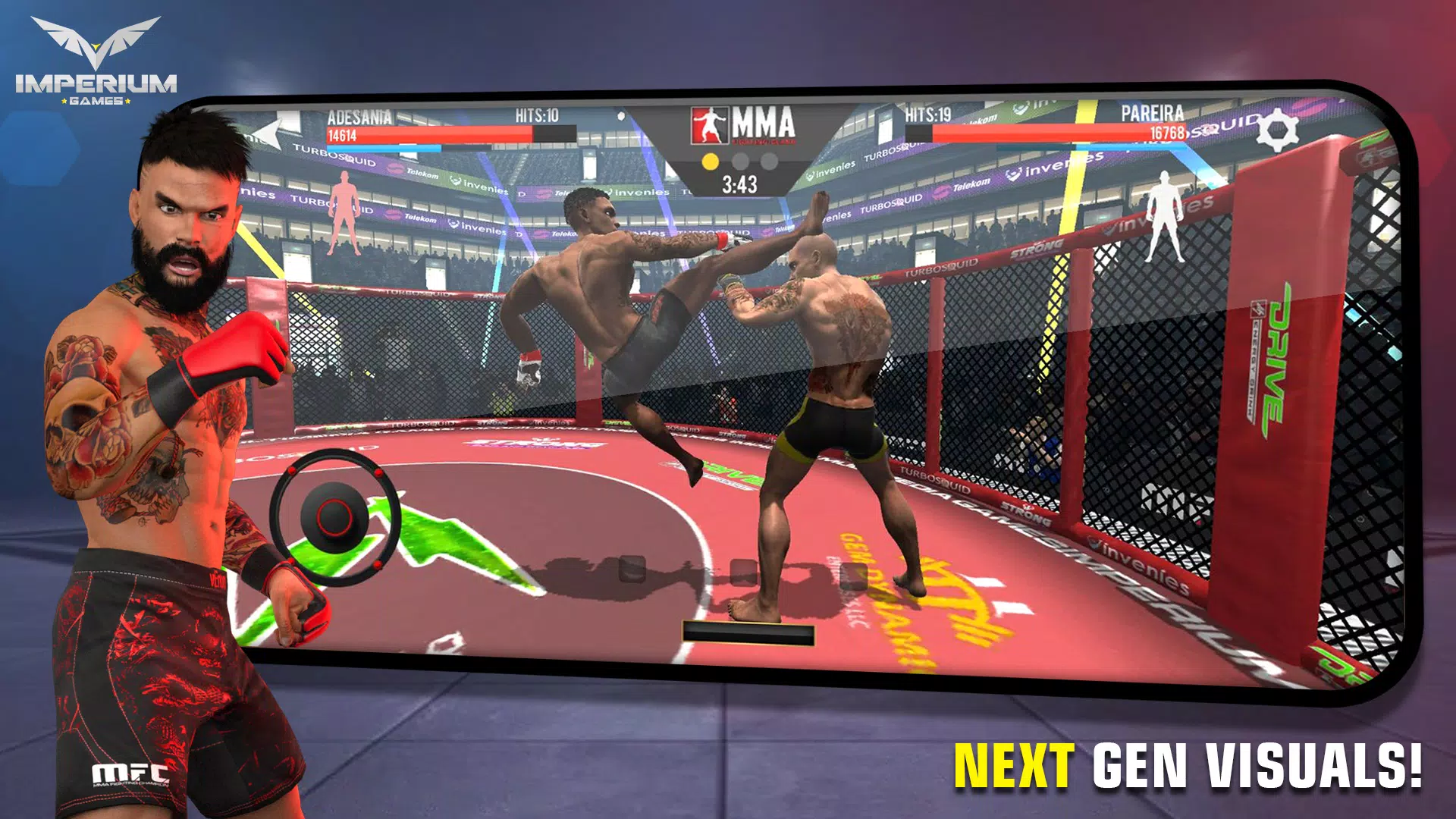 MMA Fighting Clash Tangkapan skrin 0