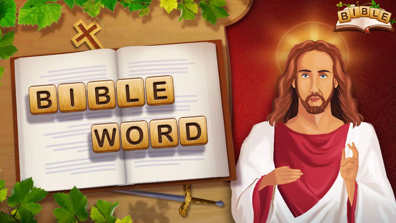 Bible Word Connect Puzzle Game Ekran Görüntüsü 0