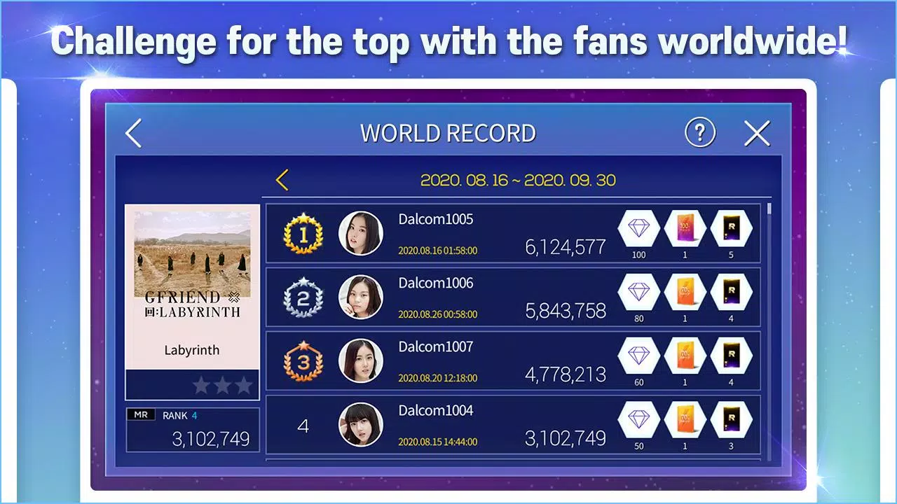 SuperStar GFRIEND Capture d'écran 3