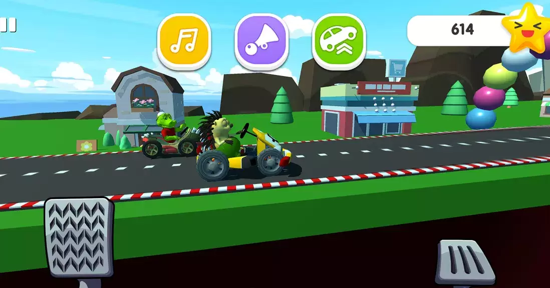 Fun Kids Cars Racing Game 2 Ảnh chụp màn hình 0