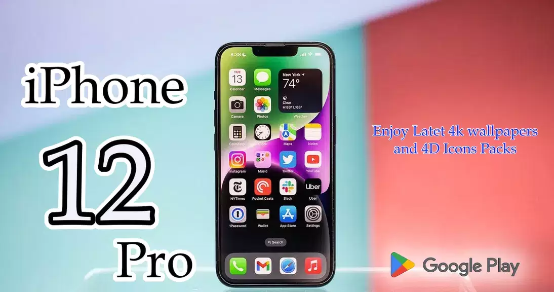 iPhone 12 Pro Launcher Themes應用截圖第2張