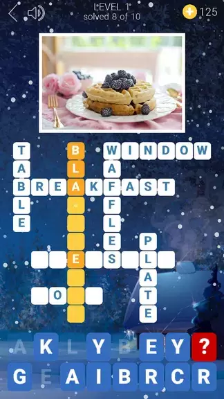 Frosty Crosswords 스크린샷 1