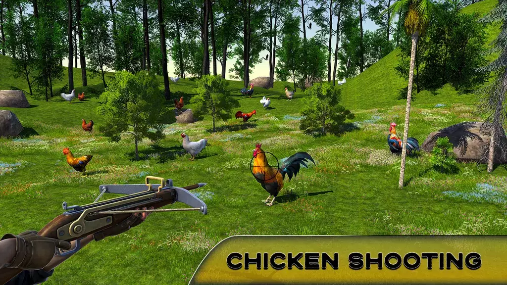 Chicken Hunting Challenge Game Zrzut ekranu 1