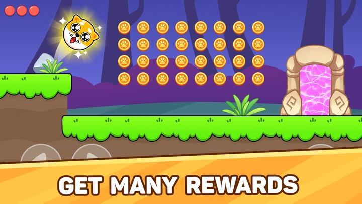 Doge Ball: Red Bounce Ball Скриншот 2