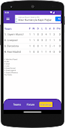 Schermata Fixture & Points Table Maker 2