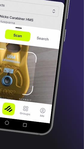 Scannable Safety Equipment App Zrzut ekranu 1