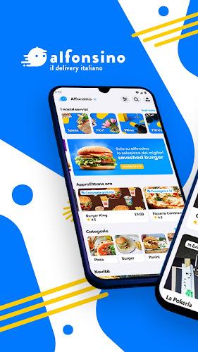 Alfonsino: Delivery italiano স্ক্রিনশট 0